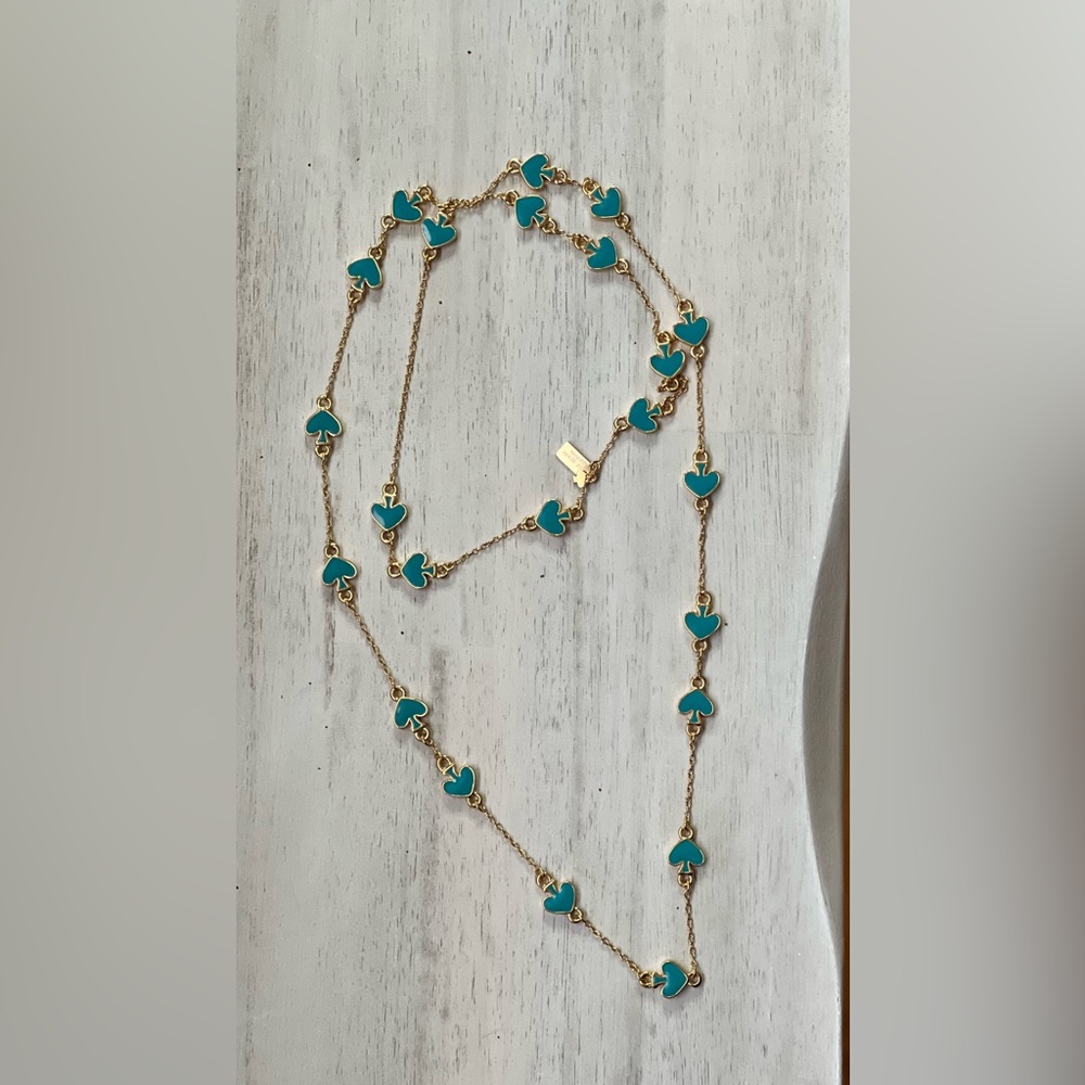 Spade to spade necklace by Kate spade